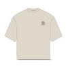Premium Milano Mens Milano Crest Crew Neck T-Shirt S25415-48 Light Khaki