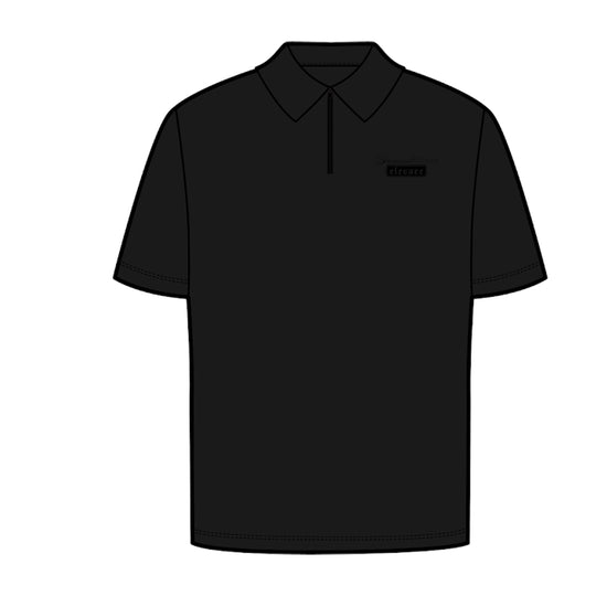 Premium Milano Mens Milano Tonal Polo Shirt S25415-51 Black