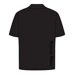 Premium Milano Mens Milano Tonal Emblem Polo Shirt S25415-52 Black
