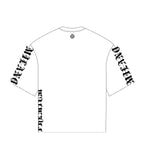 Premium Milano Mens Milano Shoulder Print Crew Neck T-Shirt S25415-54 White