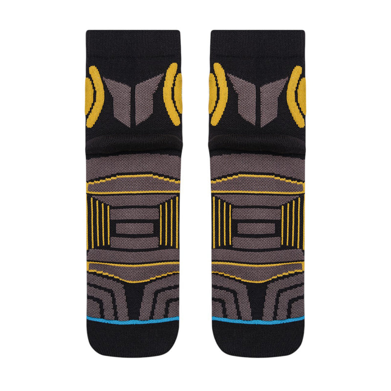 Premium Milano Mens ANBLK Socks SXPM1897 Black/Gold