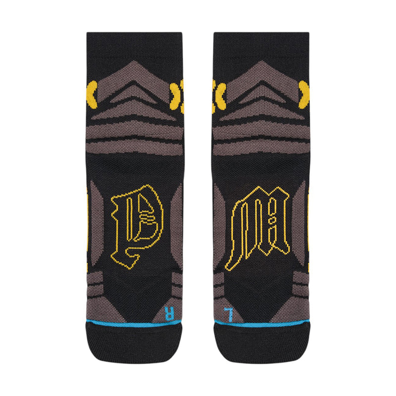Premium Milano Mens ANBLK Socks SXPM1897 Black/Gold