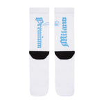 Premium Milano Mens Ellite Socks SXPM1963 White/University Blue