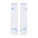 Premium Milano Mens Ellite Socks SXPM1963 White/University Blue