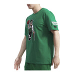 Pro Standard Mens NBA Boston Celtics Mascot SJ Crew Neck T-Shirt BBC1515437-KGR Kelly Green