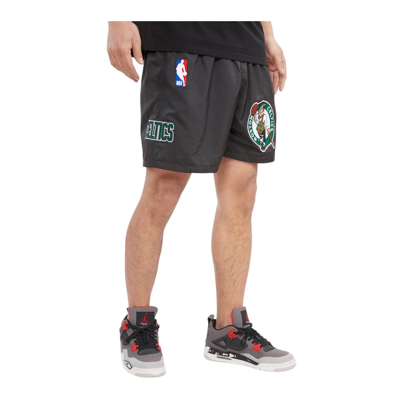 Pro Standard Mens NBA Boston Celtics Classic Woven Shorts PROS-BBC357051-BLK Black