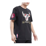 Pro Standard Mens NBA Chicago Bulls Pro Prep SJ Crew Neck T-Shirt BCB159465-BLK Black