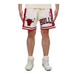 Pro Standard Mens NBA Chicago Bulls Retro Classic Dk 2.0 Shorts BCB356012-ERD Eggshell/ Red