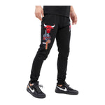 Pro Standard Mens NBA Chicago Bulls Home Town Joggers BCB454344-BLK Black