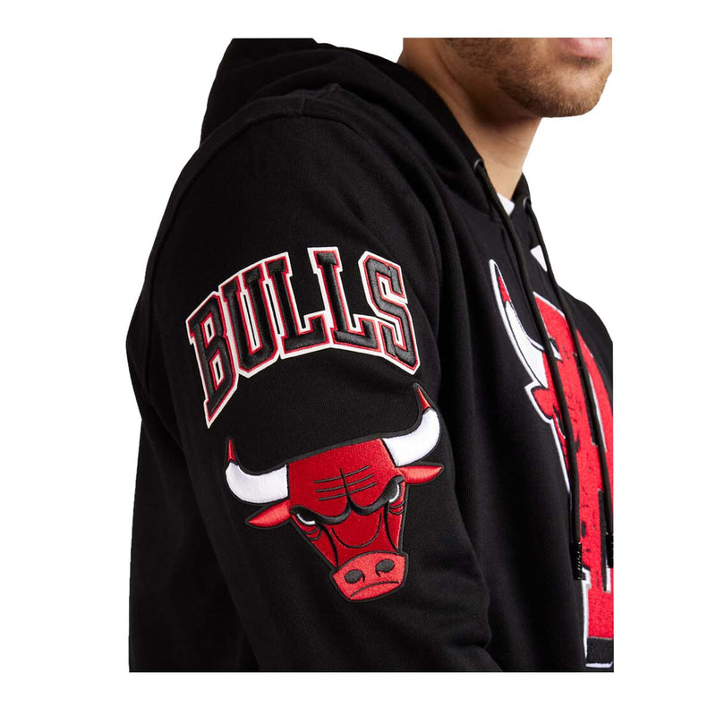 Pro Standard Mens NBA Chicago Bulls Mash Up Hoodie BCB554168-BLK Black