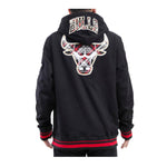 Pro Standard Mens NBA Chicago Bulls Pro Prep Rib FLC PO Hoodie BCB559459-BRK Black/Red/Black