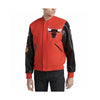 Pro Standard Mens NBA Chicago Bulls Six Time Finals Logo Varsity Jacket BCB651681-RBK Red/Black