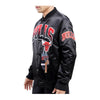 Pro Standard Mens NBA Chicago Bulls Home Town Satin Jacket BCB654341-BLK Black