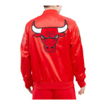 Pro Standard Mens NBA Chicago Bulls Home Town Satin Jacket BCB654341-RED Red