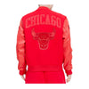 Pro Standard Mens NBA Chicago Bulls Classic Varsity Jacket BCB655332-3RD Triple Red