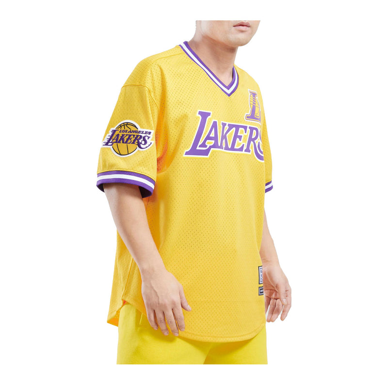 Pro Standard Mens NBA Los Angeles Lakers Jersey BLL153894-YEL Yellow