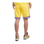 Pro Standard Mens NBA Los Angeles Lakers Game Shorts BLL351639-YEL Yellow