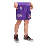 Pro Standard Mens NBA Los Angeles Lakers Classic Shorts BLL357055-PUR Purple