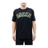 Pro Standard Mens NBA Milwaukee Bucks Pro Team Crew Neck T-Shirt BMB151519-BLK Black