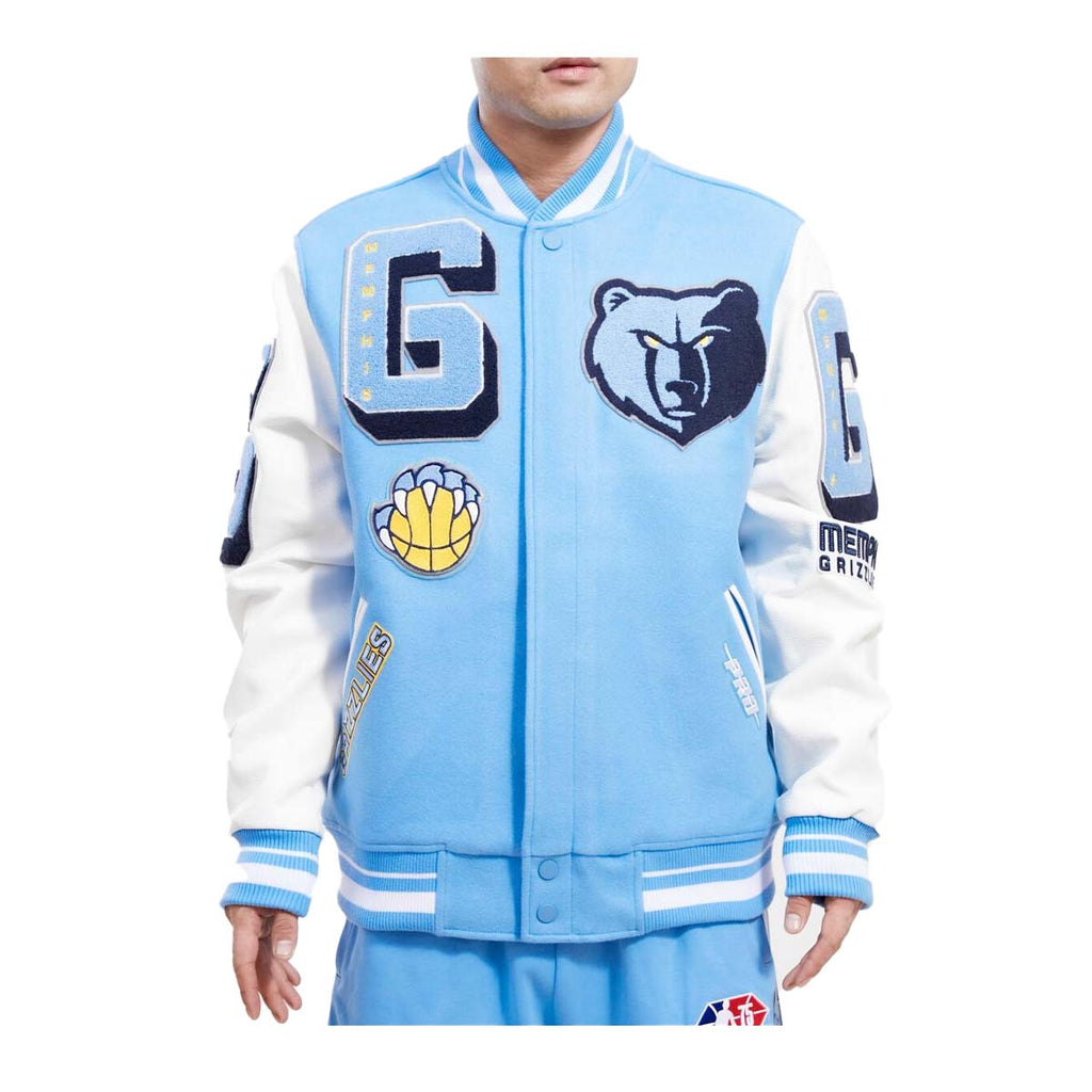 Light Blue Memphis Grizzlies Pro Standard Logo Mashup Wool Varsity Hea –  Exclusive Fitted Inc.