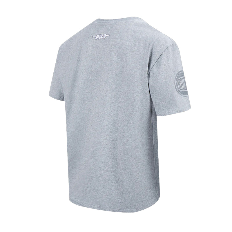 Pro Standard Mens NBA New York Knicks Reverse French Terry Crew Neck T-Shirt BNK1515851-DHG Dark Jasper Grey