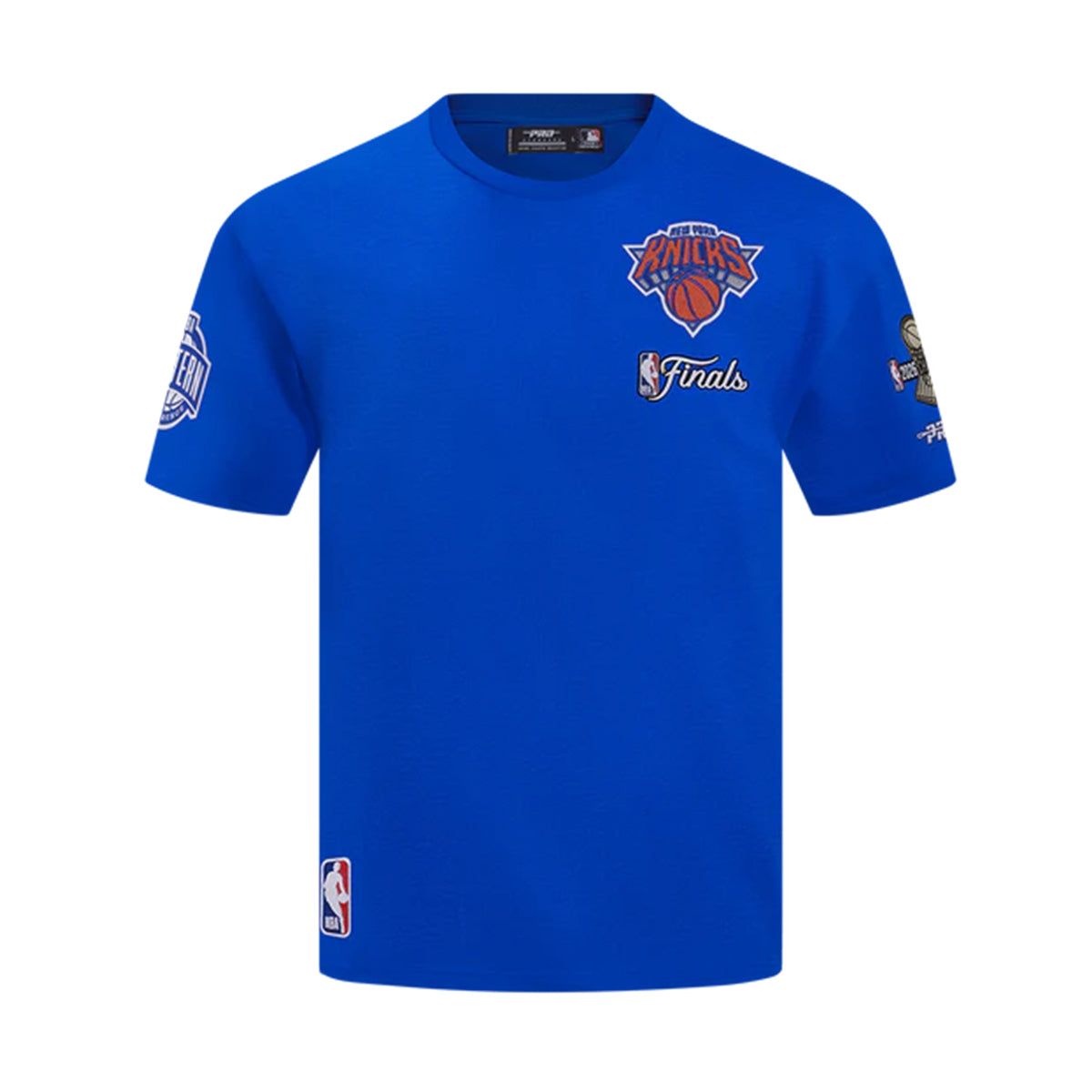 Pro Standard Mens NBA New York Knicks Finals 2026 Crew Neck T-Shirt BNK1517764-RYB Royal Blue