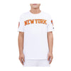 Pro Standard Mens NBA New York Knicks Pro Team Crew Neck T-Shirt BNK152514-WHT White