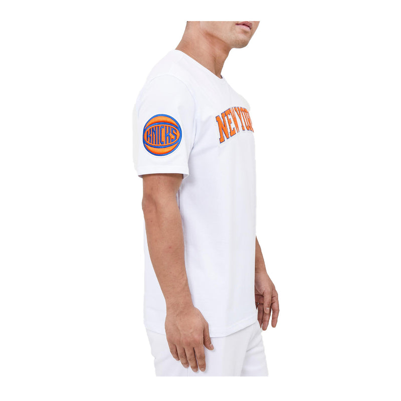 Pro Standard Mens NBA New York Knicks Pro Team Crew Neck T-Shirt BNK152514-WHT White