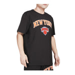 Pro Standard Mens NBA New York Knicks Classic Bristle Single Jersey Crew Neck T-Shirt  BNK152758-BLK Black