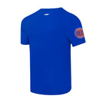 Pro Standard Mens NBA New York Knicks Tackle Twill Sj Crew Neck T-Shirt BNK156175-RYB Royal Blue