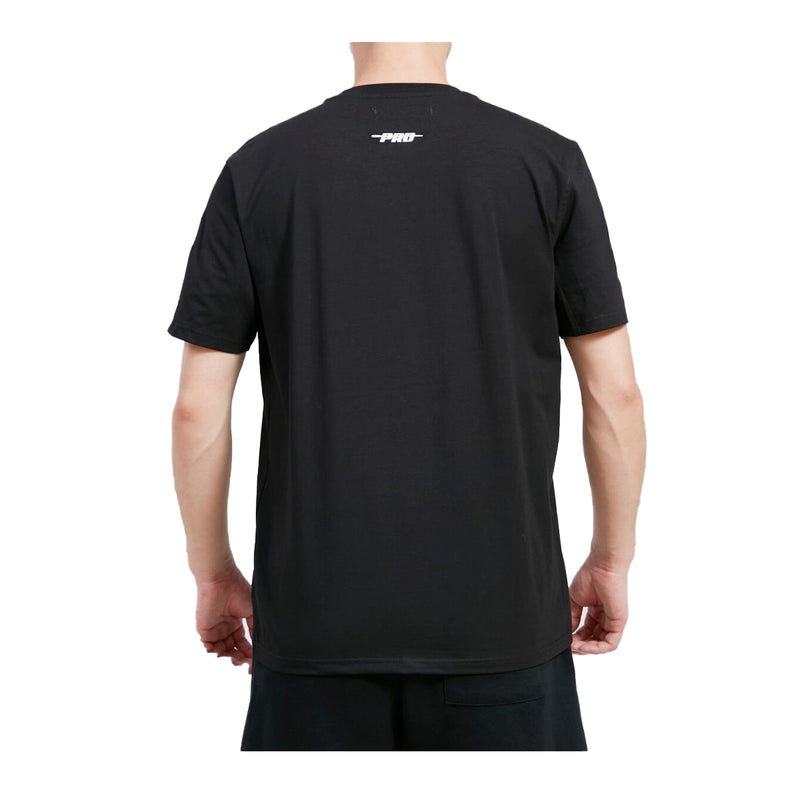 Pro Standard Mens NBA New York Knicks Tackle Twill Sj Crew Neck T-Shirt BNK156175-BLK Black