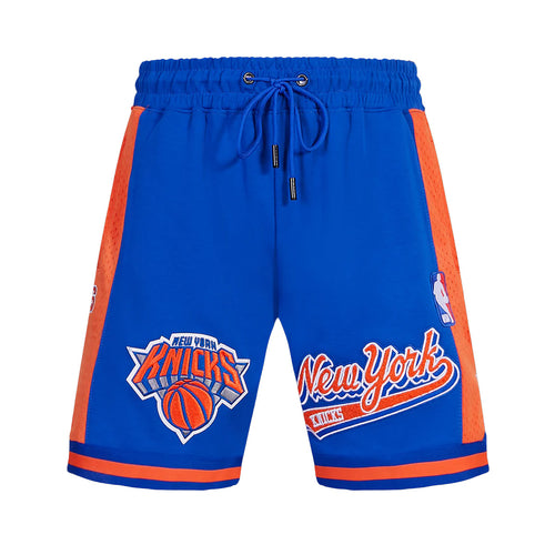 Pro Standard Mens NBA New York Knicks Script Tail DK 2.0 Shorts BNK3515427-RYO Royal