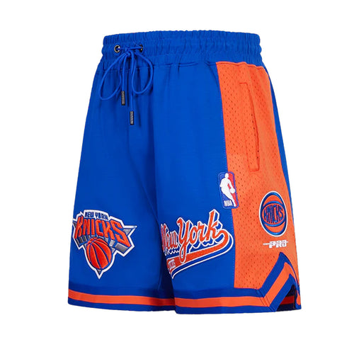 Pro Standard Mens NBA New York Knicks Script Tail DK 2.0 Shorts BNK3515427-RYO Royal