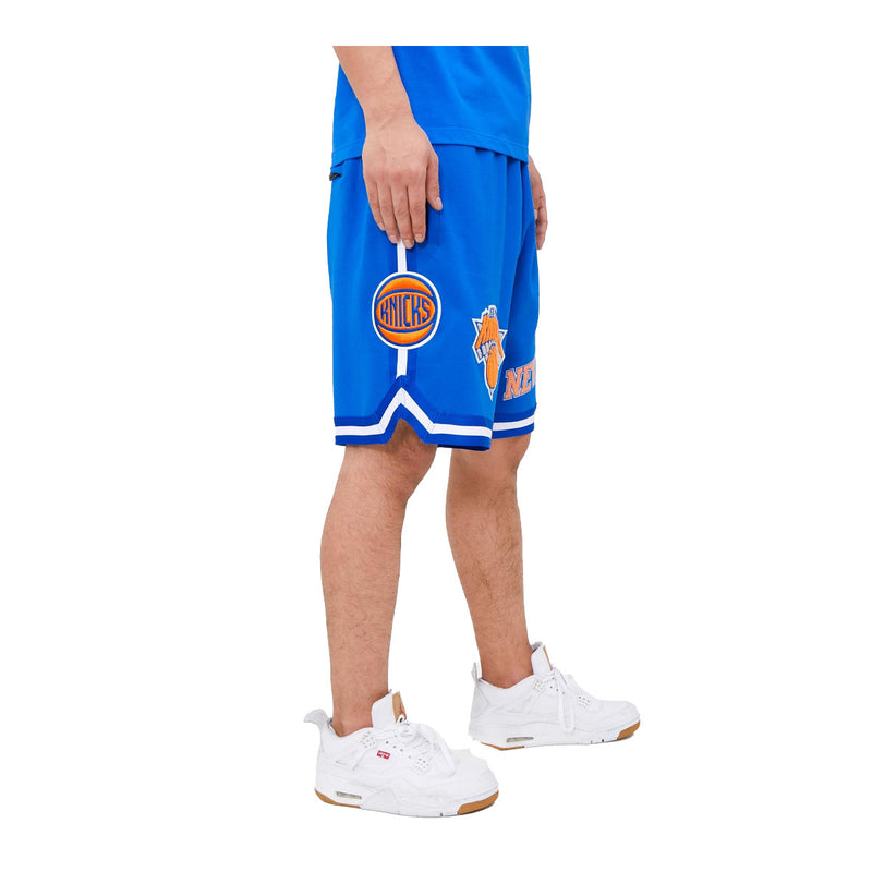 Pro Standard Mens NBA New York Knicks Pro Team Shorts BNK351921-RYB Royal Blue
