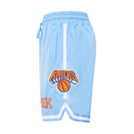 Pro Standard Mens NBA New York Knicks Classic Chenille Shorts BNK351921-UNI University Blue