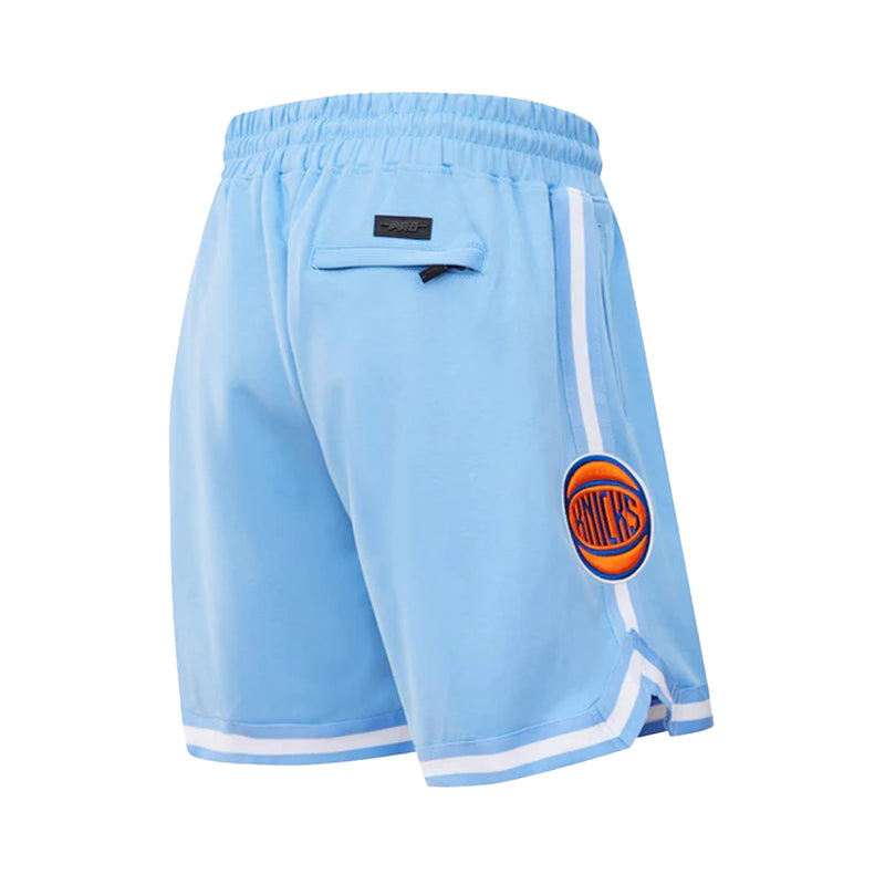 Pro Standard Mens NBA New York Knicks Classic Chenille Shorts BNK351921-UNI University Blue