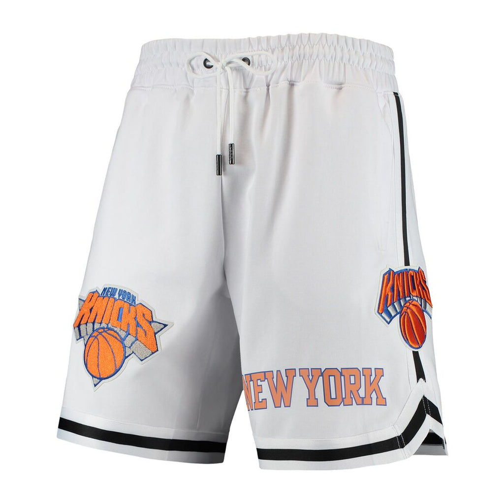 New York Knicks Shorts White - Basketball Shorts Store