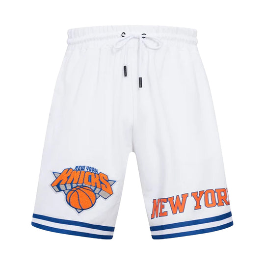 Pro Standard Mens NBA New York Knicks Pro Team Shorts BNK351921-WHT White