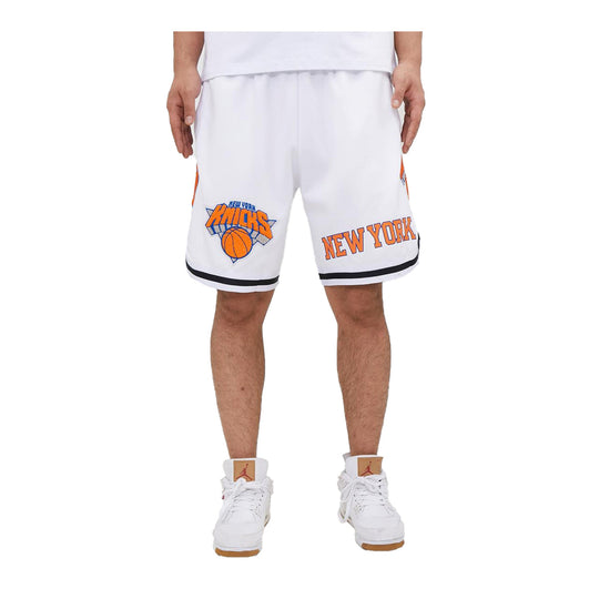 Pro Standard Mens NBA New York Knicks Pro Team Shorts BNK352515-WHT White