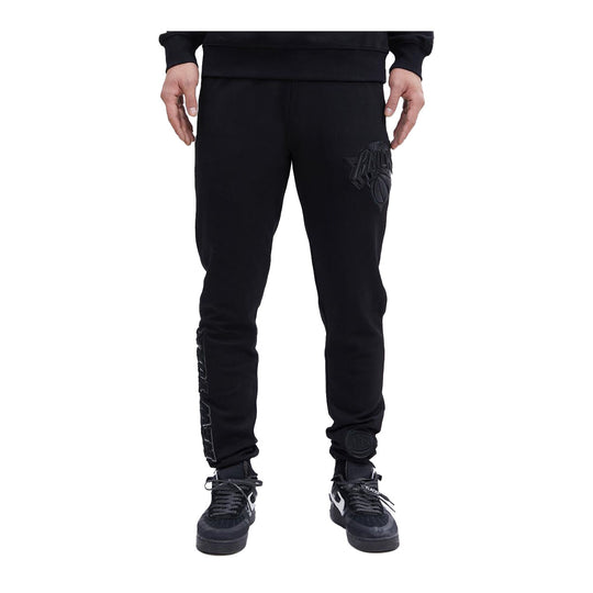 Pro Standard Mens NBA New York Knicks Joggers BNK453434-BLK Black
