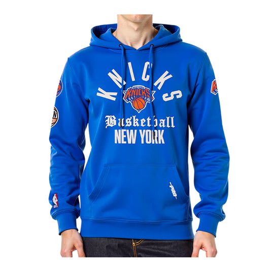 Pro Standard Mens NBA New York Knicks Modern Originals Pullover Hoodie BNK5516431-RYB Royal Blue