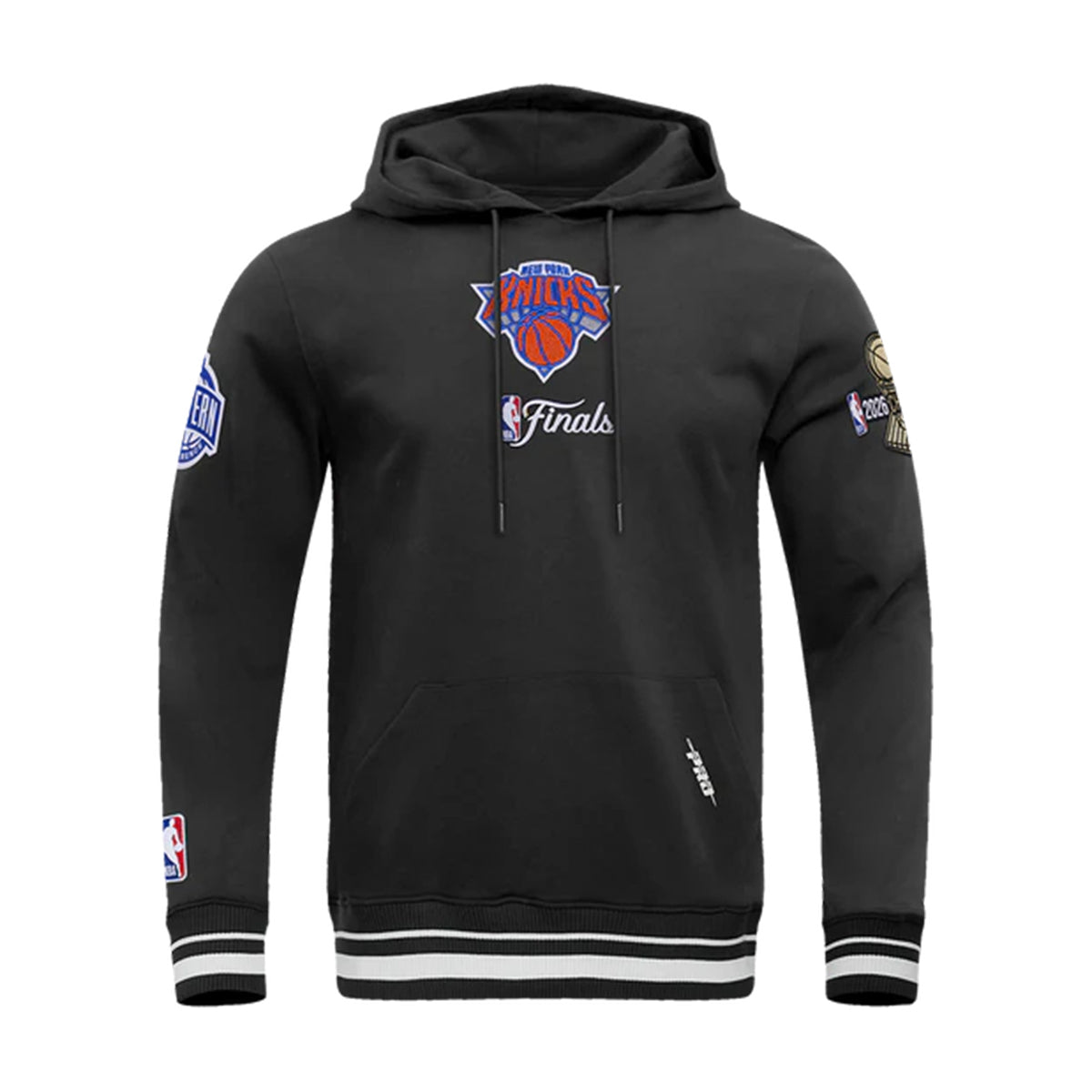 Pro Standard Mens NBA New York Knicks Finals 2026 Pullover Hoodie BNK5517765-BLK Black