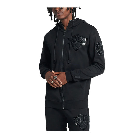 Pro Standard Mens NBA New York Knicks Sweater BNK553433-BLK Triple Black