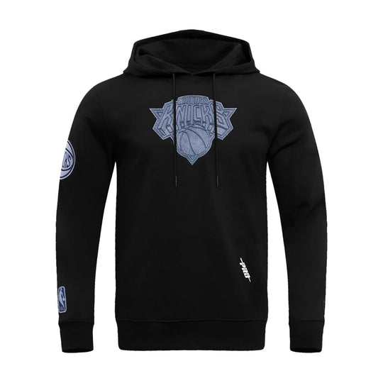 Pro Standard Mens NBA New York Knicks Varsity Blues Pullover Hoodie BNK559796-BLK Black