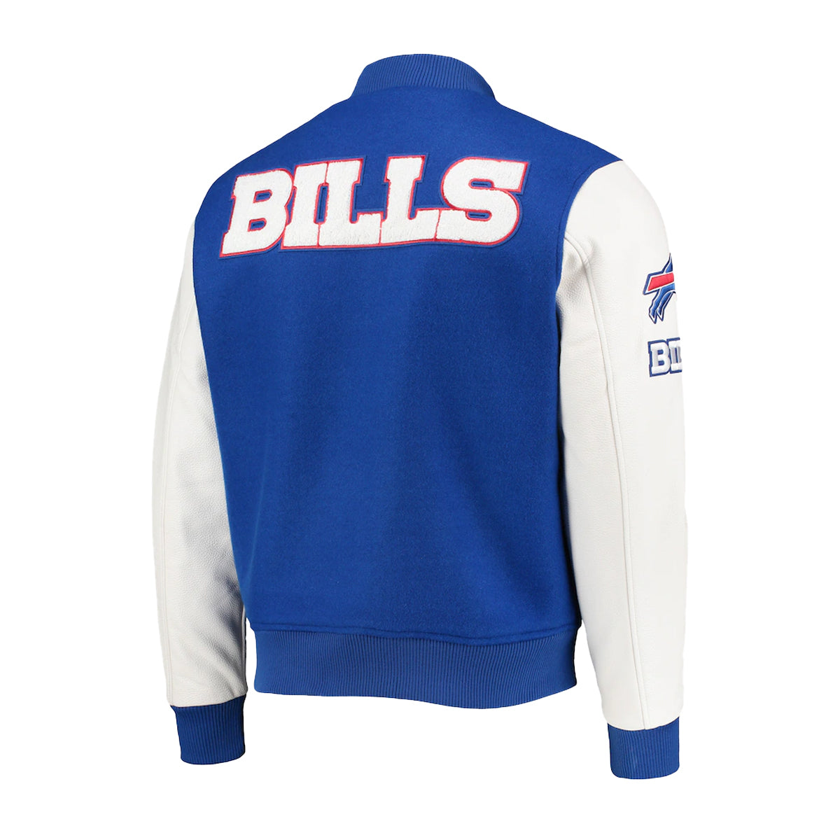 Pro Standard Mens NFL Buffalo Bills Old English Varsity Jacket
