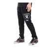 Pro Standard Mens NFL Las Vegas Raiders Mash Up Logo Sweatpants FOR441865-BLK Black