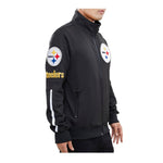 Pro Standard Mens NFL Pittsburgh Steelers Track Jacket FPS641131-BLK Black