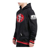 Pro Standard Mens NFL San Francisco 49ers Retro Classic FLC Hoodie FS4543591-BRK Black/Red/Black