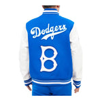 Pro Standard Mens MLB Brooklyn Dodgers Retro Classic Wool Varsity Jacket LBD635712-RWH Royal Blue/White