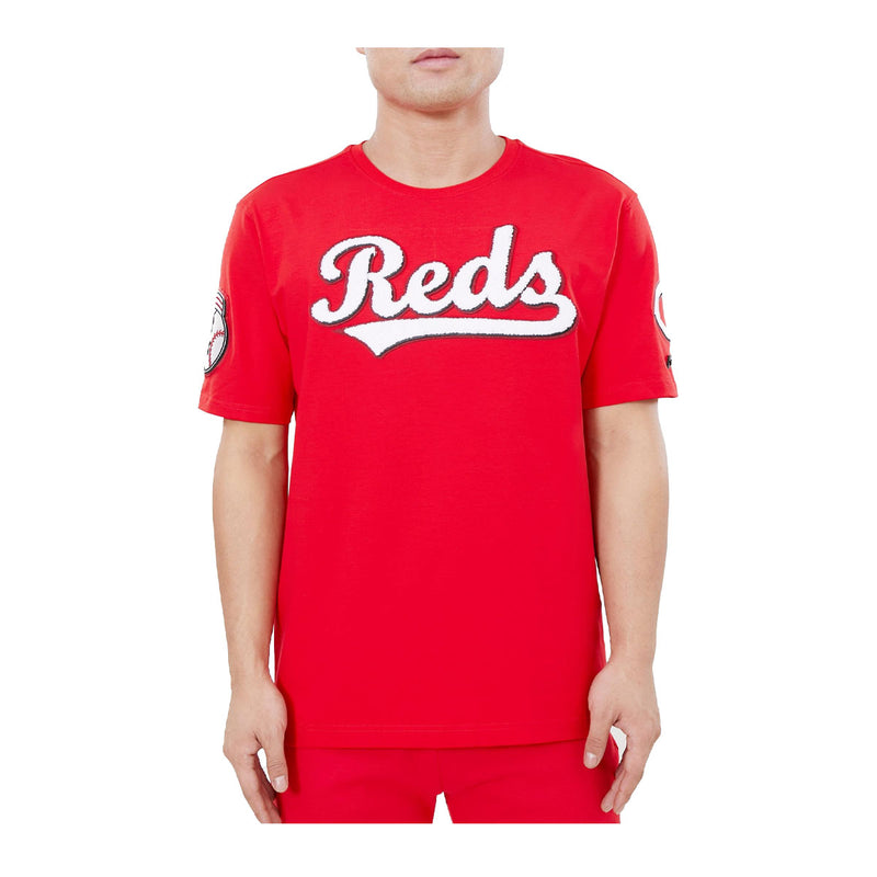 Pro Standard Mens MLB Cincinnati Reds Pro Team Crew Neck T-Shirt LCR131627-RED Red